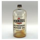 PENNZOIL OUTBOARD MOTOR OIL BOTTLE