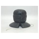 CAST IRON BALL OF TWINE STRING HOLDER DISPENSER