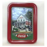 1998 REA BRIGHTER DAY METAL COCA-COLA TRAY