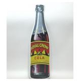 ROYAL CROWN RC COLA BOTTLE METAL SIGN