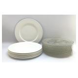 DIVIDED PARTY PLATES, GORHAM DINNER PLATES