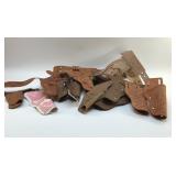 VTG CAP GUN  WESTERN STYLE HOLSTERS