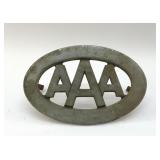 AAA VTG CAR PLAQUE 6"