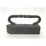 ANTIQUE CAST IRON TAILORS SAD IRON PHILADELPHIA