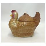 VTG 1950s NAPCO CERAMIC CHICKEN COOKIE JAR