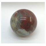 BLOODSTONE SPHERE QUARTZ CRYSTAL