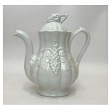 VTG RED CLIFF IRONSTONE GRAPE PATTERN COFFEE POT