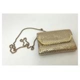 ASHLEY MOORE ALUMINUM METAL MASH CLUTCH PURSE
