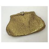 VTG WHITING & DAVIS GOLD MESH PURSE