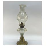 ANTIQUE OIL LAMP 16"