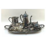 ASSORTED SILVER PLATE TABLEWARE