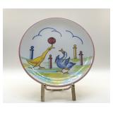 VTG HAND PAINTED CHILDRENï¿½S PLATE
