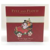 FITZ & FLOYD TYPE OUT FROSTY MUSIC