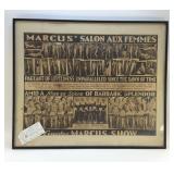MARCUSï¿½ SALON aux FEMMES c.1920  SEMI NUDES