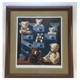 HARRY JARMIN 'BEAR CHESTED' PRINT SIGNED 906/1200