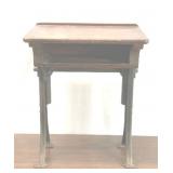 ANTIQUE HAYWOOD STUDENT DESK 18 X 22 X 12