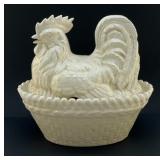 CERAMIC PAN ON A NEST SOUP TUREEN