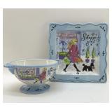 JENNIFER BRINLEY SHOPPING GIRL LUNCH SET 9'
