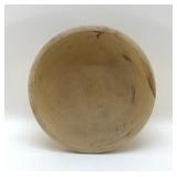 TURNED WOOD BOWL 11'