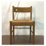 RUSH SEATED CHAIR  32 X 19 X 19