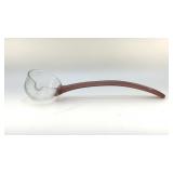 GLASS PUNCH BOWL LADLE 14'