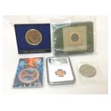 Lot of misc Coins & tokens