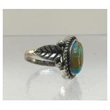 925 SILVER RING SZ 6