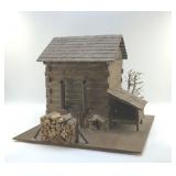 ANTIQUE HANDMADE LOG TOBACCO BARN