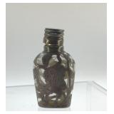 SILVER PLATE SNUFF BOTTLE