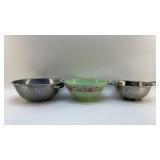 3 COLANDERS PIONEER WOMAN FLORAL