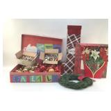 ORNAMENTS AND GIFT BOXES