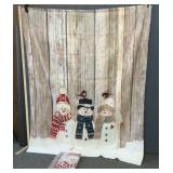 SNOWMAN CURTAINS