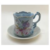 ANTIQUE NIPPON MUSTACHE CUP GERMAN BASE PLATE