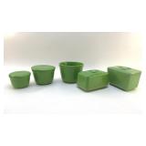 1930ï¿½s OXFORD-WARE REFRIGERATOR DISHES CANISTERS