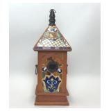 TALAVERA STYLE CERAMIC TILE BIRDHOUSE