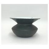 VTG CAST IRON ENAMEL SPITTOON