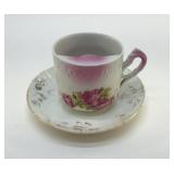 ANTIQUE ROSES MUSTACHE CUP