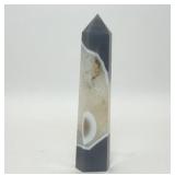 DRUZY AGATE CRYSTAL TOWER