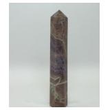 AMETHYST MEXICAN LACE CRYSTAL TOWER