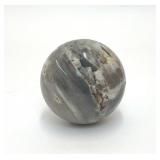 POLISHED VOLCANO AGATE SPHALERITE CRYSTAL SPHERE