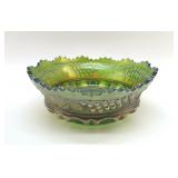 NORTHWOOD GRAPE & CABLE THUMBPRINT BOWL