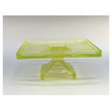 VASELINE GLASS CLARKS TEABERRY STORE DISPLAY STAND