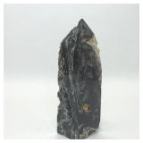 BLACK SPHALERITE CRYSTAL TOWER