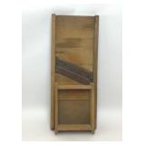 ANTIQUE WOODEN CABBAGE KRAUT CUTTER