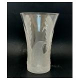 CRYSTAL CATHEDRAL MINISTRIES EAGLE CRYSTAL VASE