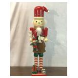 TALL WOODEN SANTA CLAUS NUTCRACKER