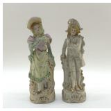 BISQUE FIGURINES 8.5"