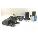 OLYMPUS CAMERA, LIGHTS, METERS LENS FILTERS