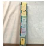 VTG METAL DISPLAY WITH TRAIN ROUTE CARDS