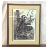 THE HIDDEN PREY LIMITED EDITION PRINT 456/1000